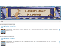 Tablet Screenshot of hopkinshoppinhappenings.com